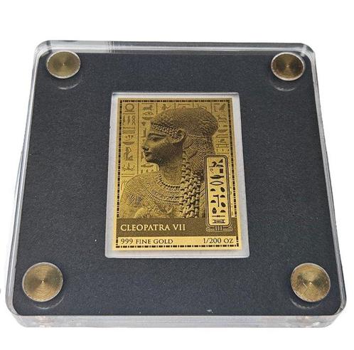 Tsjaad. 5000 Francs ND Cleopatra VII - 1/200 (.999) mit CoA, Postzegels en Munten, Munten | Europa | Niet-Euromunten