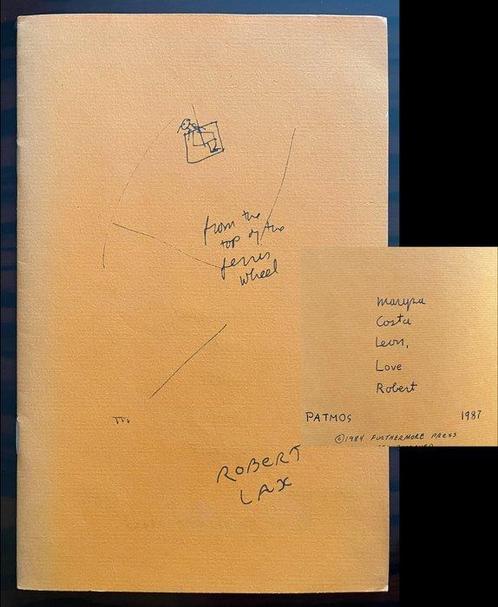 Signed, Robert Lax - Scarce Poetry Booklet from the, Antiek en Kunst, Antiek | Boeken en Manuscripten