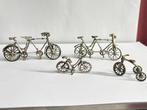 Miniatuur figuur - Lotto 4 Biciclette miniature in argento -, Antiek en Kunst