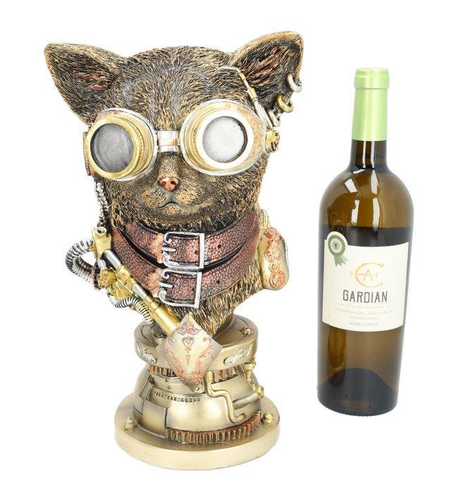 Beeldje - Cat Pilot Bust - Resin, Antiquités & Art, Art | Objets design