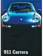 1995 PORSCHE 911 CARRERA HARDCOVER BROCHURE SPAANS, Livres