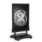Stoepbord ChalkPro Zwart 80x105 cm, Zakelijke goederen, Verzenden