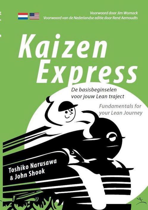 Kaizen Express (NL/EN) 9789078413097 John Shook, Boeken, Schoolboeken, Zo goed als nieuw, Verzenden