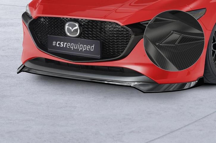 Cupspoilerlip met ABE voor Mazda 3 (Type BP) CSL649-C, Auto-onderdelen, Carrosserie, Nieuw, Verzenden