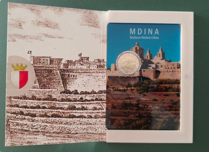 Malta. 2 Euro 2025 The Maltese Ox + Mdina (2 monedas), Postzegels en Munten, Munten | Europa | Euromunten