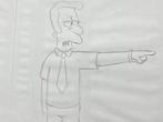 The Simpsons - 1 Originele tekening van dominee Lovejoy,, CD & DVD, DVD | Films d'animation & Dessins animés