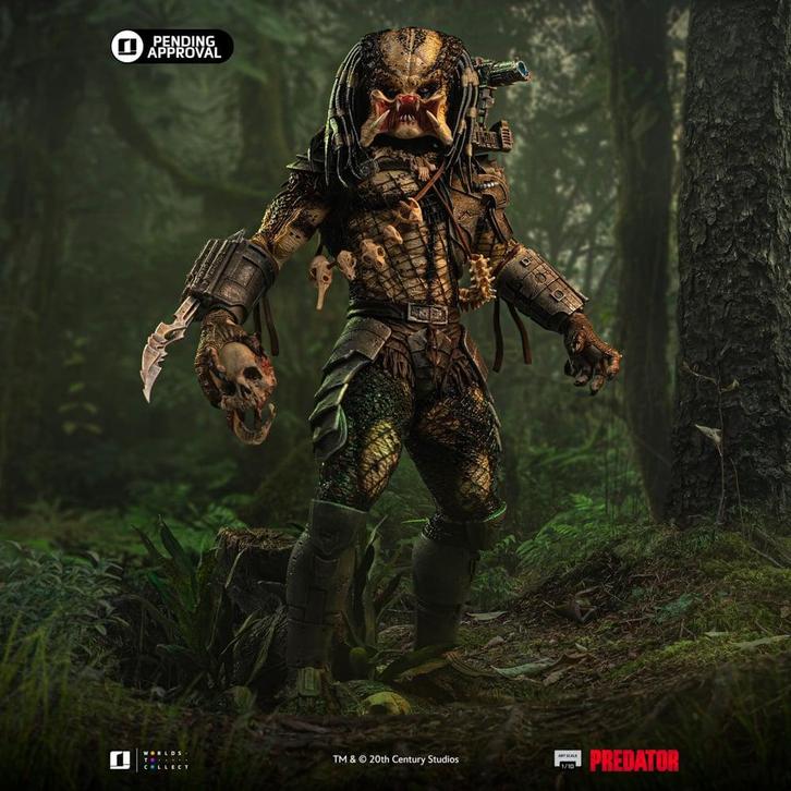 Predator Art Scale Statue 1/10 Jungle Hunter 25 cm, Verzamelen, Film en Tv, Ophalen of Verzenden