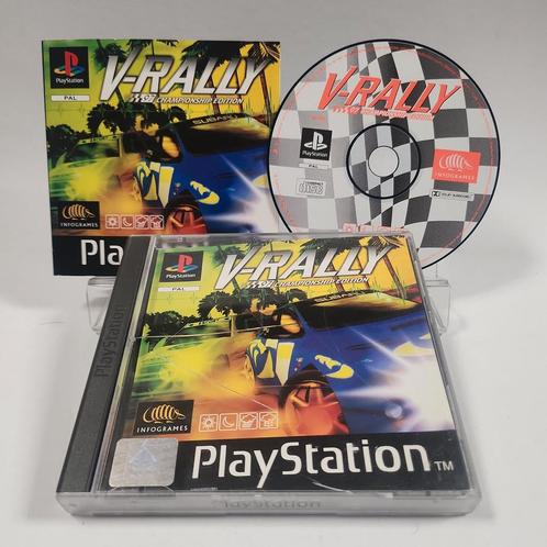 V-Rally 97 Championship Edition, Games en Spelcomputers, Games | Sony PlayStation 1, Zo goed als nieuw, Ophalen of Verzenden
