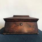 Theekistje / doosje - Mahonie