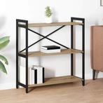 vidaXL Boekenkast artisanaal eikenkleurig 80 x 30 x 83 cm, Verzenden, Nieuw