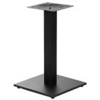 Tafelonderstel | CUBO | Metaal | Zwart | 400x400x720(h)mm, Verzenden, Nieuw in verpakking