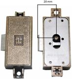 Spanjoletslot 20 mm rechts brons, Klink of Kruk