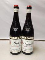 1967 & 1968 Giacomo Borgogno - Barolo Riserva - 2 Flessen, Verzamelen, Nieuw