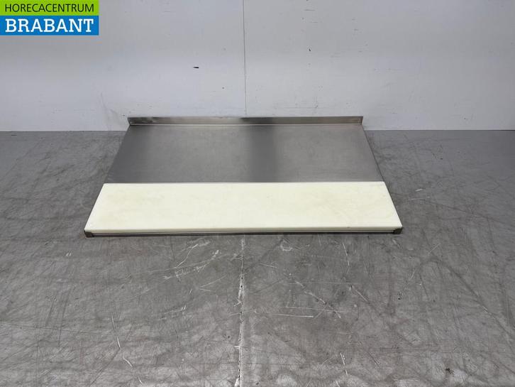 Acier inoxydable Plan de travail avec planche à découper 140, Articles professionnels, Horeca | Autre, Envoi