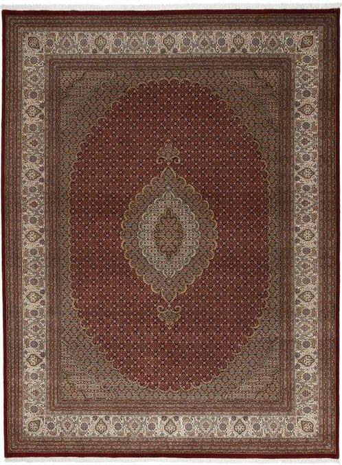 Tapis Mahi en laine et soie de Tabriz neuf de haute qualité, Huis en Inrichting, Stoffering | Tapijten en Vloerkleden