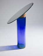 Clémence Birot - Miroir de table- Astra 34 - Cobalt - Verre