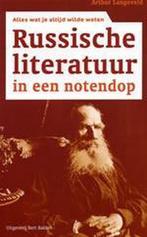 Russische literatuur in een notendop / Alles wat je altijd, Boeken, Verzenden, Zo goed als nieuw, Arthur Langeveld