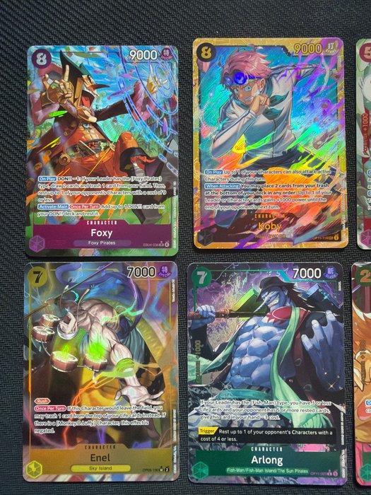 Bandai - 9 Mixed collection - One Piece, Hobby & Loisirs créatifs, Jeux de cartes à collectionner | Autre