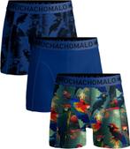 Muchachomalo Boxershorts 3-Pack Papagayo maat S Heren, Verzenden, Blauw, Muchachomalo, Boxer