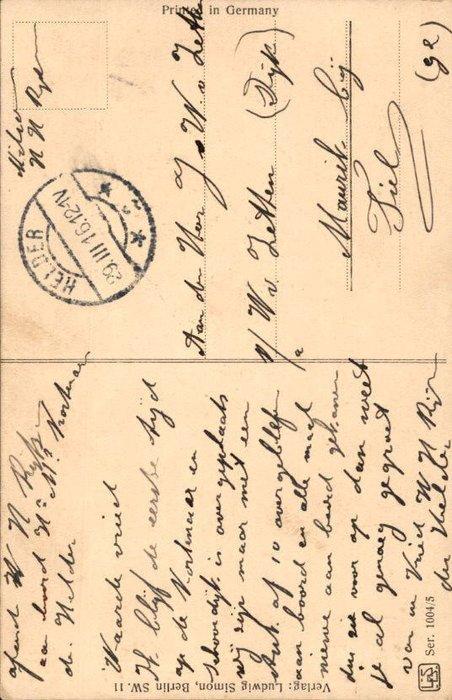 Fantasie, Vrouw / Dame / Meisje - Hoed - Glamour -, Collections, Cartes postales | Étranger