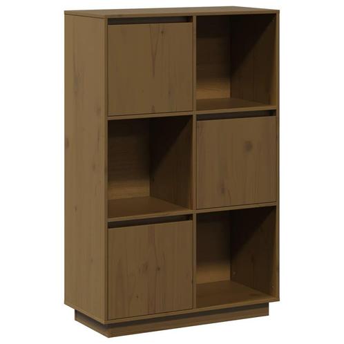 Hoge Kast Honingbruin | Tweede Kansje | Grenen 40% Korting, Huis en Inrichting, Kasten | Kleerkasten, 25 tot 50 cm, Nieuw, Grenenhout
