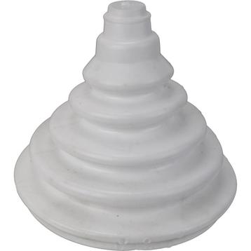 Rubber Kabeldoorvoer Boot 100mm Wit