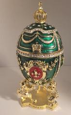 Ei Ei - Oeuf Style Fabergé Plaqué or - 16 cm - 0 cm - 0 cm