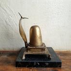 Yoni lingam - Brons - India - de achttiende eeuw, Antiek en Kunst