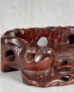 Standaard - houten beeldhouwwerk - China - Qing Dynastie