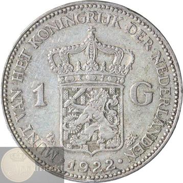 Nederland. Wilhelmina. 1 Gulden 1922 t/m 1940 & 1943 D beschikbaar voor biedingen