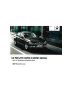 2011 BMW 3 SERIE SEDAN BROCHURE NEDERLANDS, Nieuw