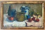 Victor Simonin (1877-1946) - Nature morte - pots et fruits