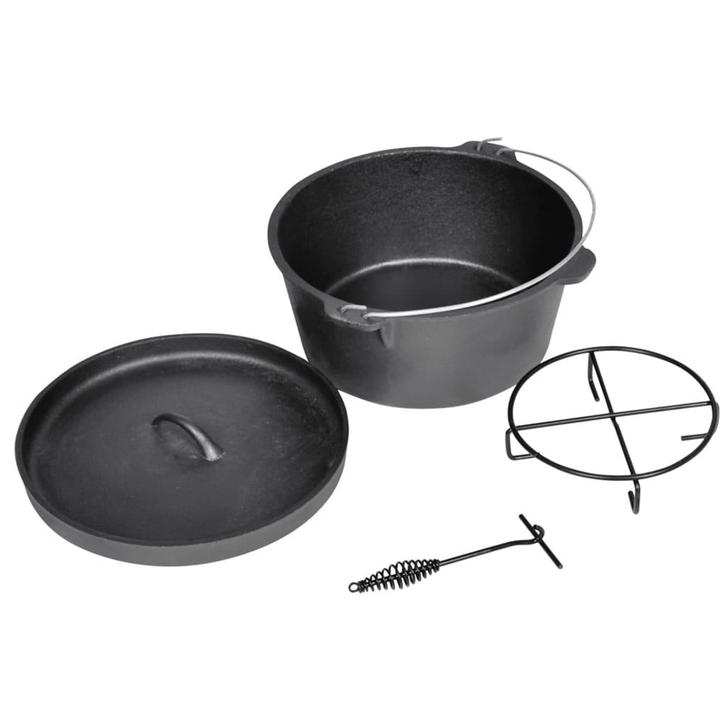 vidaXL Braadpan outdoor Ø30 cm, Maison & Meubles, Cuisine | Casseroles & Poêles, Envoi