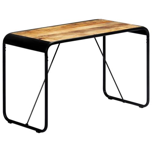 vidaXL Table à manger 118x60x76 cm Bois de manguier, Maison & Meubles, Tables | Tables à manger, Neuf, Envoi