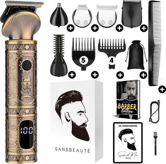 2dekans | 6-in-1 Baardtrimmer Mannen - Trimmer voor Baard en, Audio, Tv en Foto, Foto | Cameratassen, Ophalen of Verzenden