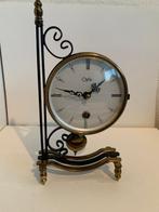 Pendule - Koper, IJzer - 1960-1970 - Miniatuur stationsklok, Antiek en Kunst, Antiek | Klokken