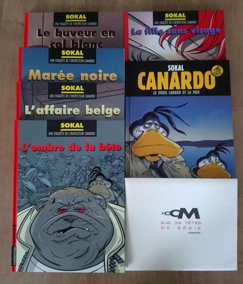 Canardo - 6x C + enveloppe - 6 Album - EO - 2003/2013, Boeken, Stripverhalen