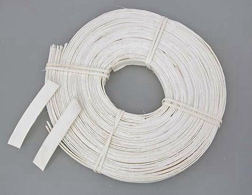 Pitriet Plat Gebleekt 1,75 mm 18 mm rol 200 gram, Hobby en Vrije tijd, Knutselen, Nieuw