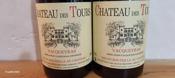 2016 E. Reynaud, Château des Tours - Vacqueyras - 2 Flessen beschikbaar voor biedingen