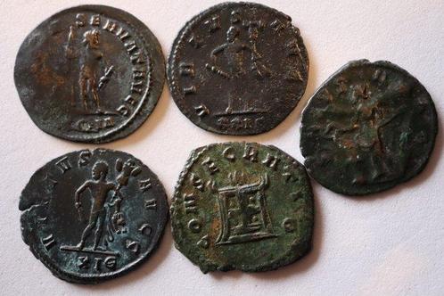 Romeinse Rijk Lot of 5 Æ Antoniniani different mints and, Postzegels en Munten, Munten | Europa | Niet-Euromunten