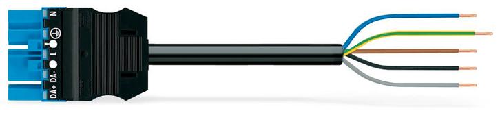 WAGO B2ca 5 Pôles Câble Pré-Assemblé 1.5mm² 1M Bleu -, Bricolage & Construction, Électricité & Câbles, Envoi