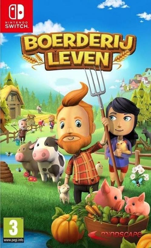 Boerderijleven (Switch Games) (Nintendo Switch), Games en Spelcomputers, Games | Nintendo Switch, Zo goed als nieuw, Ophalen of Verzenden