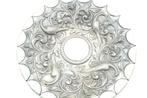 Plateau plat - Argent 833 - d.29cm
