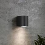 Wandverlichting modern Big Noa Muurlamp Zwart, Tuin en Terras, Buitenverlichting, Verzenden, Nieuw