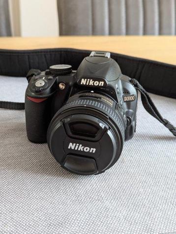 Nikon D3100 + 4 lenzen + flitser + extra accessoires beschikbaar voor biedingen