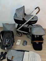 Mutsy igo Grijs Grey kinderwagen 3-in-1 Compleet Set, Kinderen en Baby's, Verstelbare duwstang, Zo goed als nieuw
