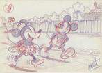 Millet - 1 Original drawing - Mickey Mouse - Vintage style, Nieuw