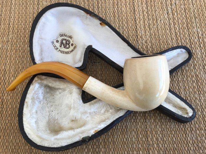 Andreas Bauer - Zonder Minimumprijs - Meerschuim pijp -, Verzamelen, Rookartikelen, Aanstekers en Luciferdoosjes