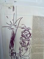 Franquin - Et Gaston créa la Gaffe - Maquette page 194, Boeken, Stripverhalen, Nieuw