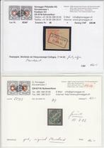 Zwitserland 1881 - Set van vezelpapiertje in zeer goede, Postzegels en Munten, Gestempeld